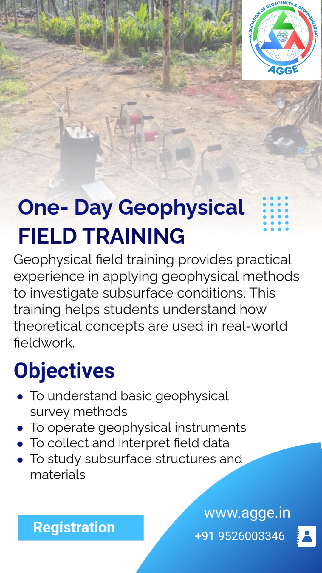 One-Day Geophysical Field Training